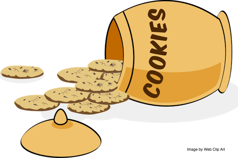 Clipart of Christmas cookies.