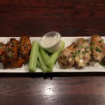Photo for the Jawn Squad of chicken wings, half Asian glaze and half Cajun ranch at the Brickhouse Bar and Grill in Orwigsburg, PA.
