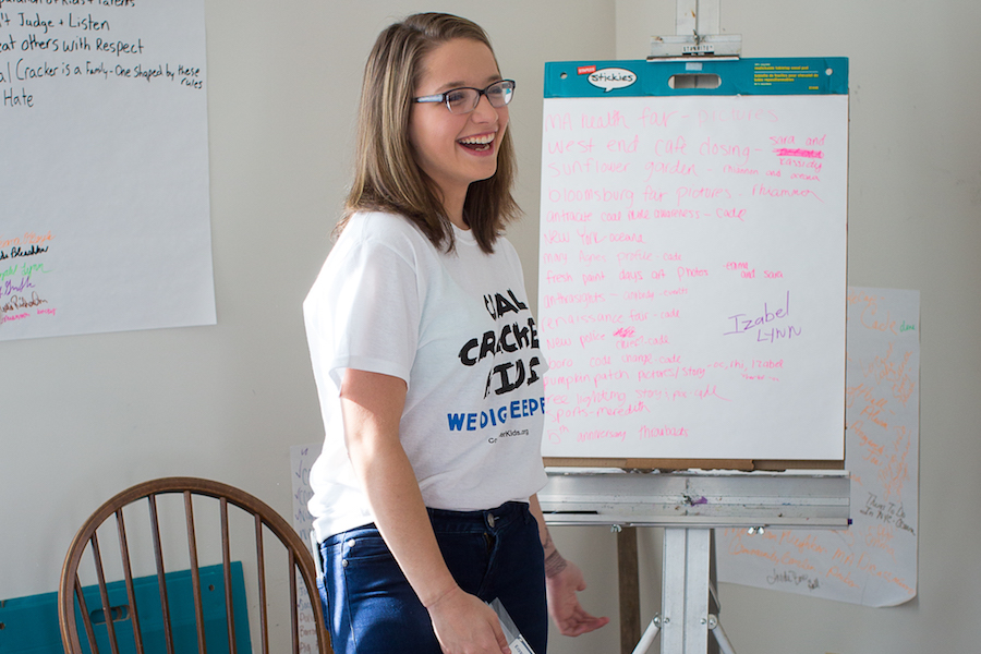 Photo of Coal Cracker reporter and photographer Sara Dimmick who won a photo contest.