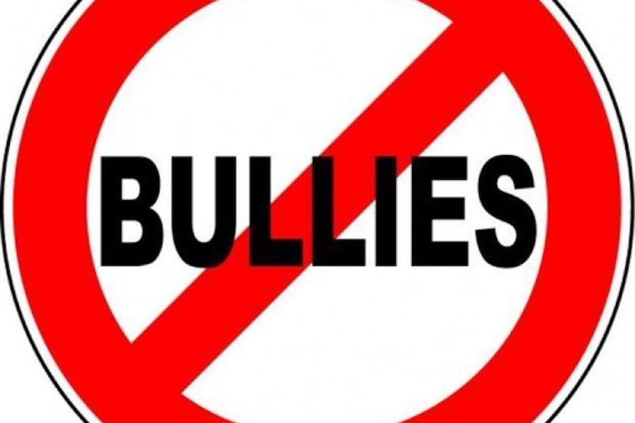 No bullying sign.